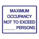 maximum occupancy