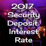 2017 Chicago security deposit interest rate